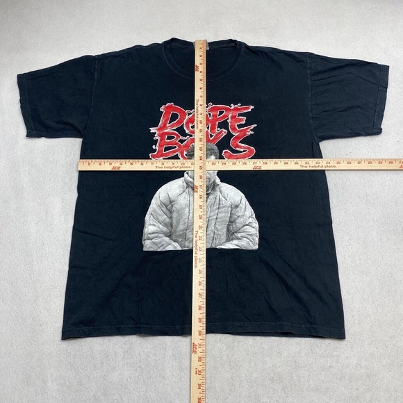 Dope Boys El Chapo Graphic Tee Thrifted Vintage Style Size XL - Picture 5 of 10